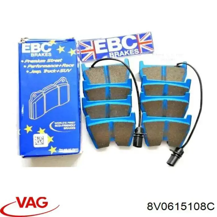 Тормозной суппорт VAG 8V0615108C цена, от 633.47 USD