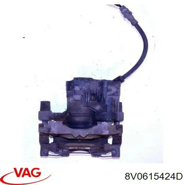 8V0615424D VAG suporte do freio traseiro direito