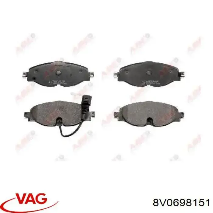 Колодки VAG 8V0698151 цена, от 47.28 USD