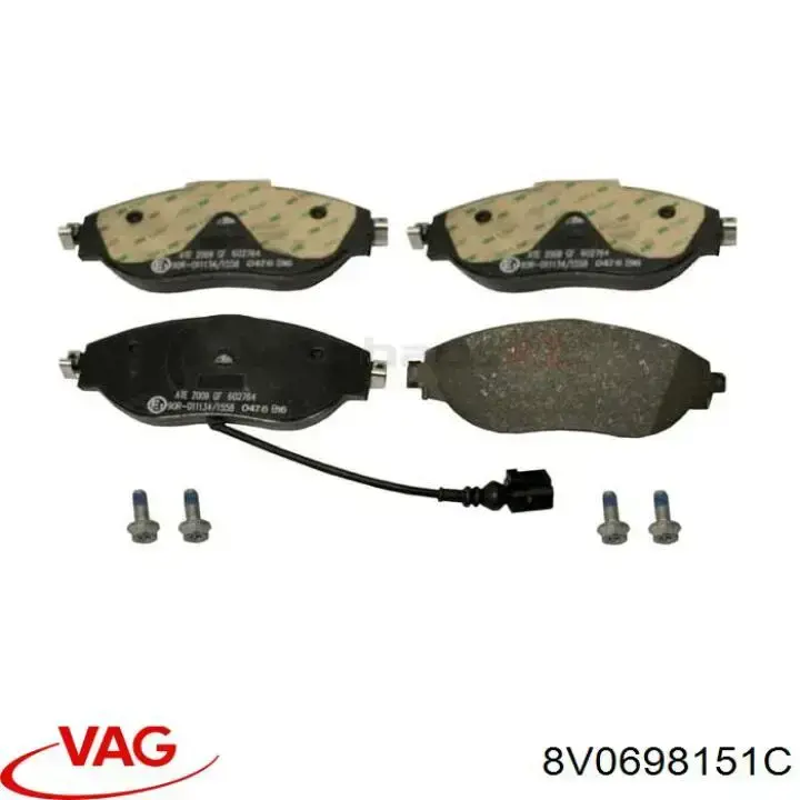Колодки VAG 8V0698151C цена, от 2537.57 UAH
