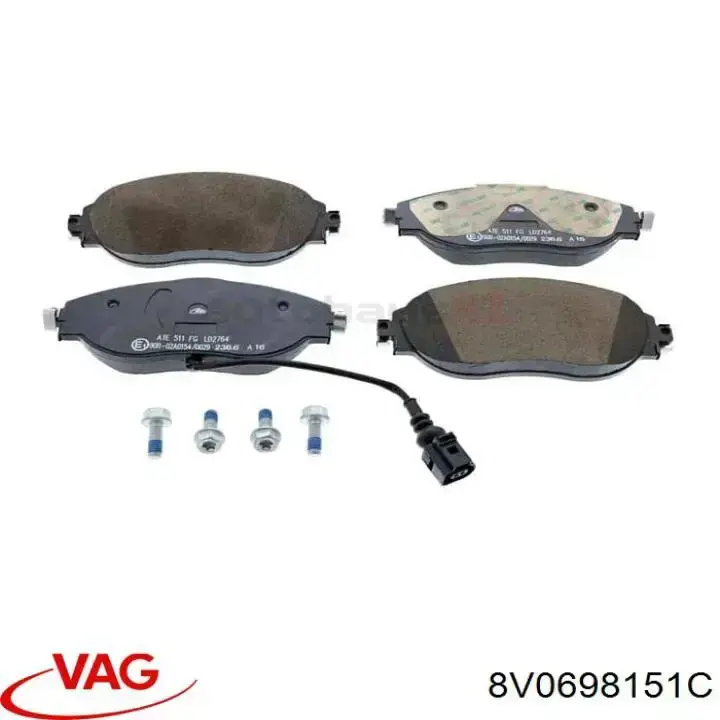 Тормозные колодки VAG 8V0698151C