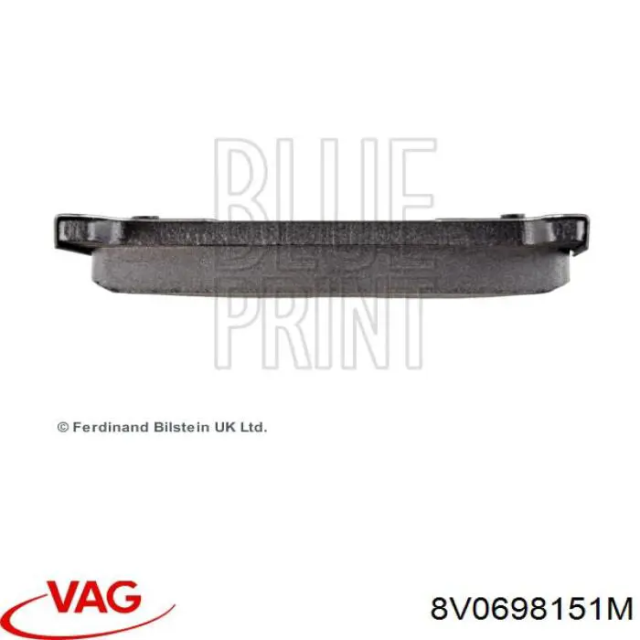 Тормозные колодки VAG 8V0698151M