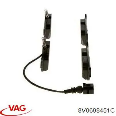 Задние тормозные колодки FDB5384 Ferodo