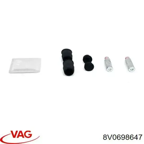 Compre 8V0698647 VAG Kit de reparação de suporte do freio dianteiro