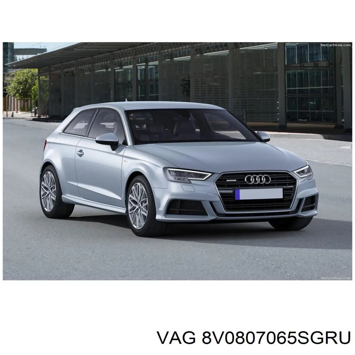 Купить 8V0807065S VAG Буфер (бампер) передний