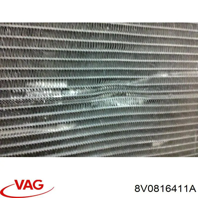 Купить 8V0816411A VAG Радиатор системы охлаждения кондиционера