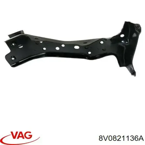 Soporte para guardabarros delantero, derecho delantero 8V0821136A VAG/Audi