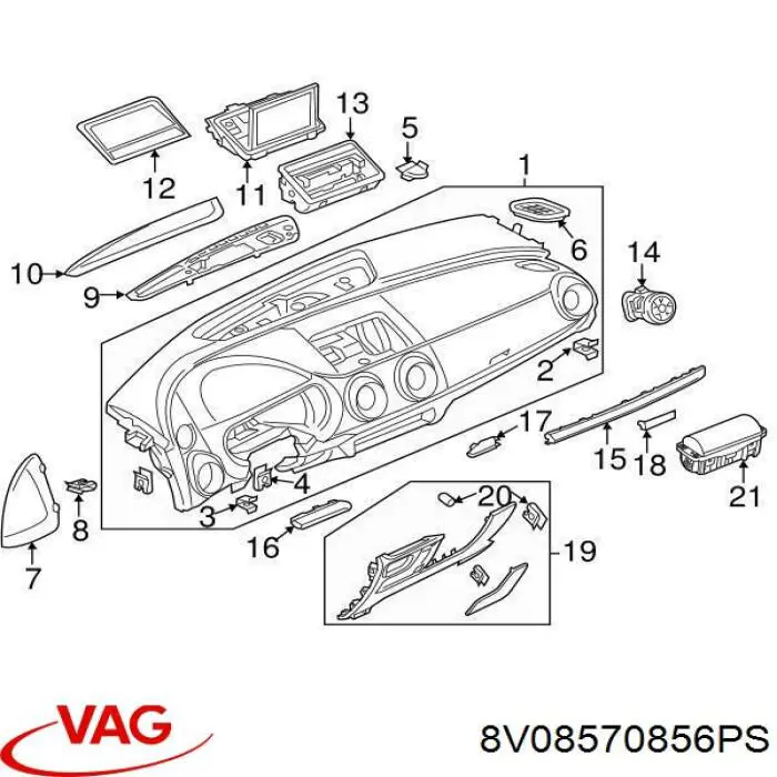 8V08570856PS VAG 