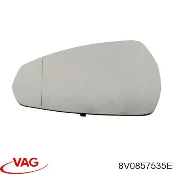 Cristal De Espejo Retrovisor Exterior Izquierdo 8V0857535E VAG/Audi