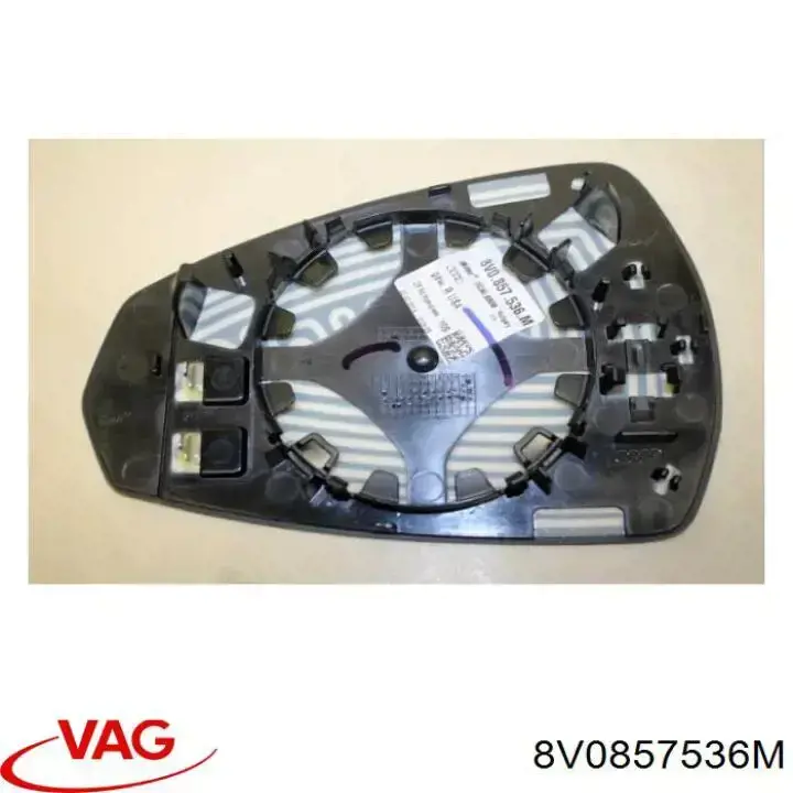 Купить 8V0857536M VAG Стекло правого зеркала заднего вида