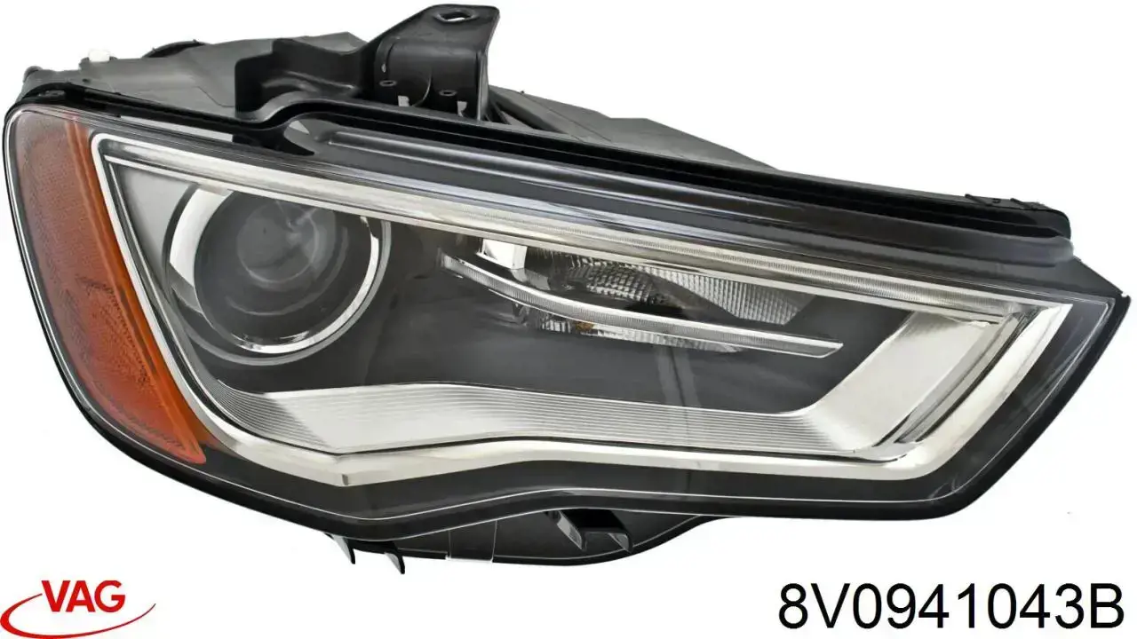  Левая фара Audi A3 