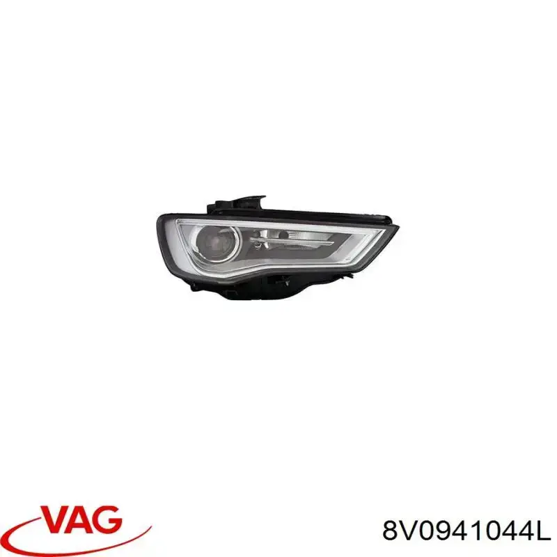 Правая блок фара VAG 8V0941044L цена, от 271.83 USD