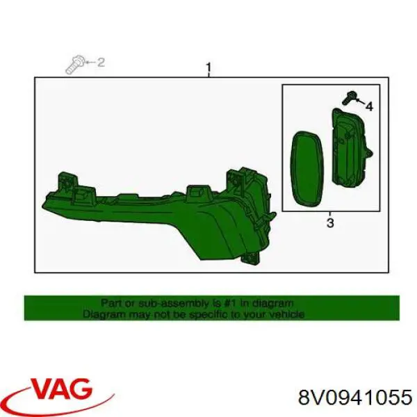 8V0941055 VAG 