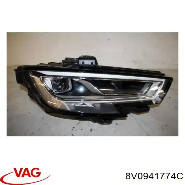 ZAD111593R Signeda Фара передняя правая