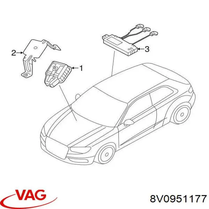 8V0951177 VAG 