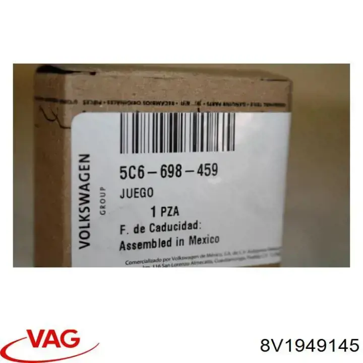 Зеркало заднего вида, левое VAG 8V1949145 цена, от 101.55 USD