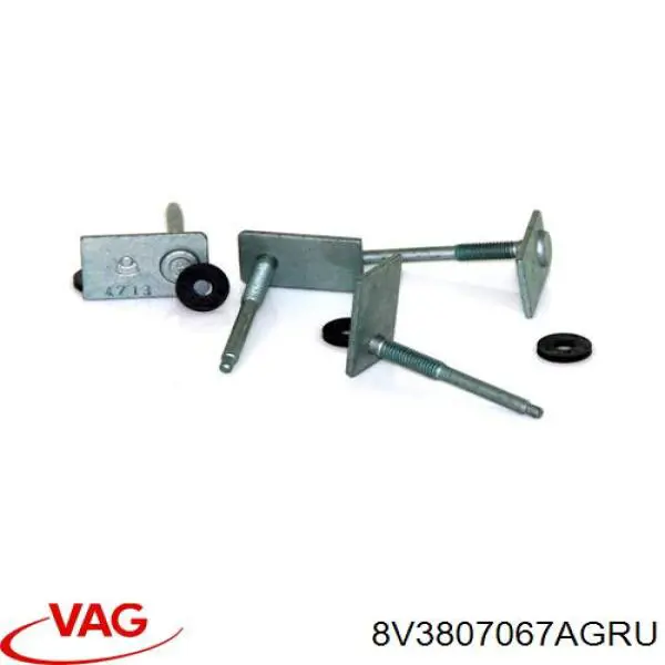 8V3807067AGRU VAG Задний бампер