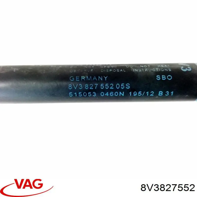 Амортизатор задней двери VAG 8V3827552 цена, от 10.76 USD