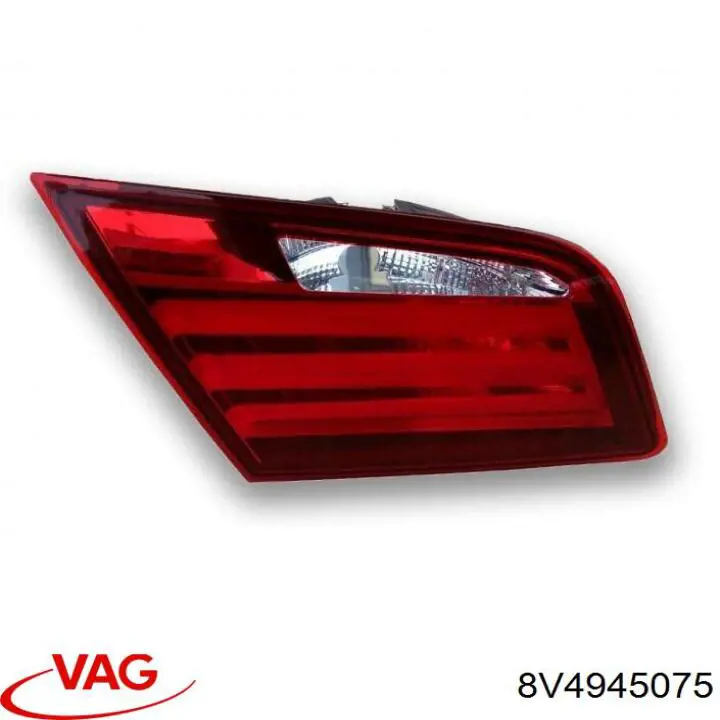 Фонарь задний левый, внутренний VAG 8V4945075 цена, от 76.20 USD