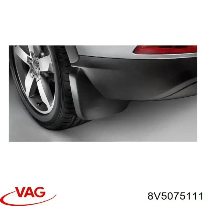 Protetores de lama dianteiros, kit para Audi A3 (8VS)