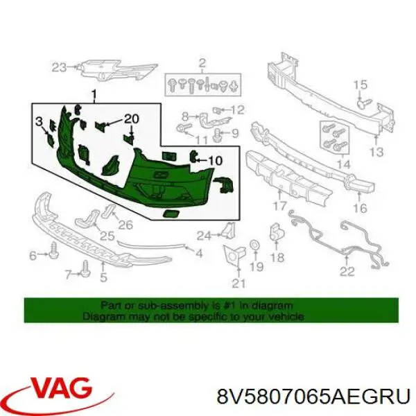  8V5807065AE VAG