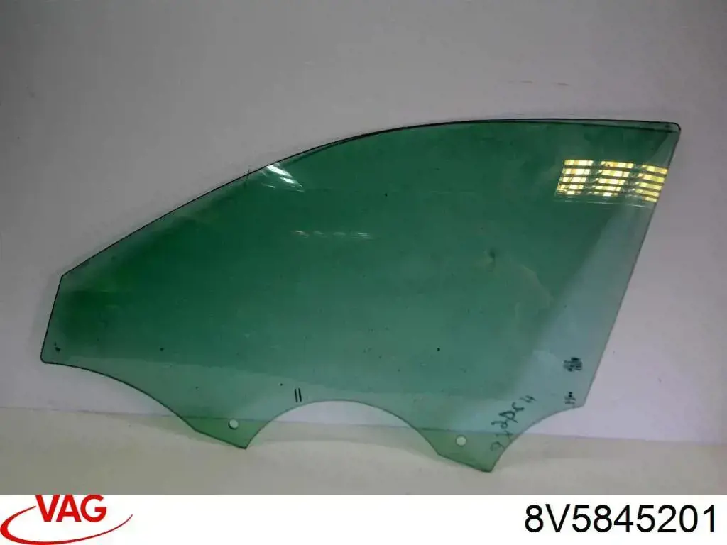 Окно (передней двери) двери VAG 8V5845201 цена, от 20.65 USD