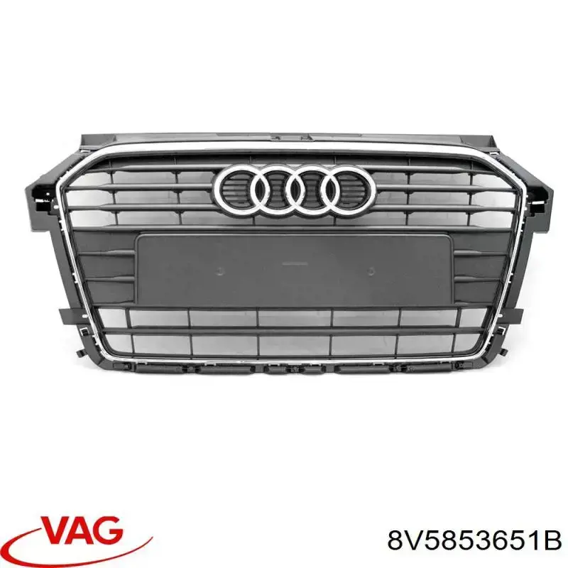 Купить 8V5853651B VAG Решетка радиатора