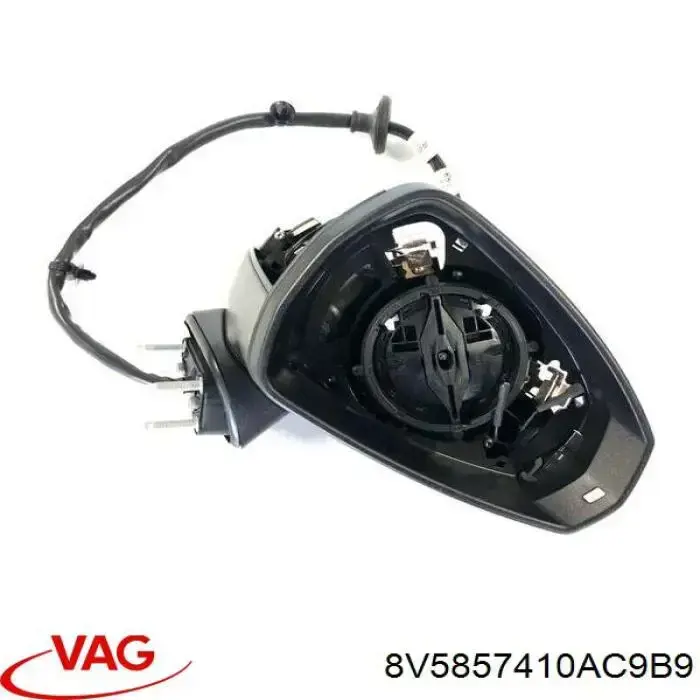 Наружное зеркало правое VAG 8V5857410AC9B9 цена, от 126.69 USD