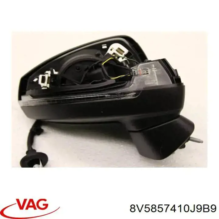 Наружное зеркало правое VAG 8V5857410J9B9 цена, от 126.84 USD
