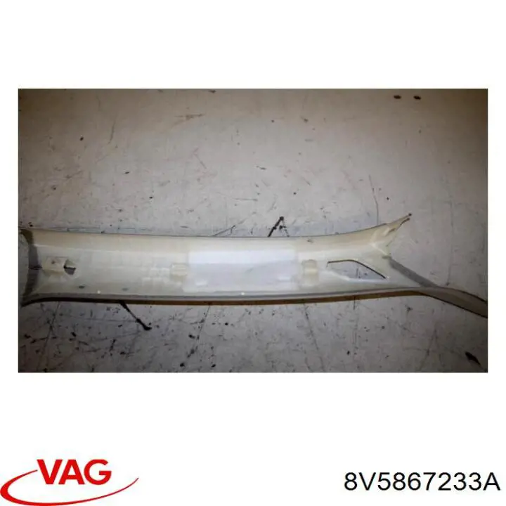 Купить 8V5867233A VAG Обшивка стойки кузова внутренняя передняя левая
