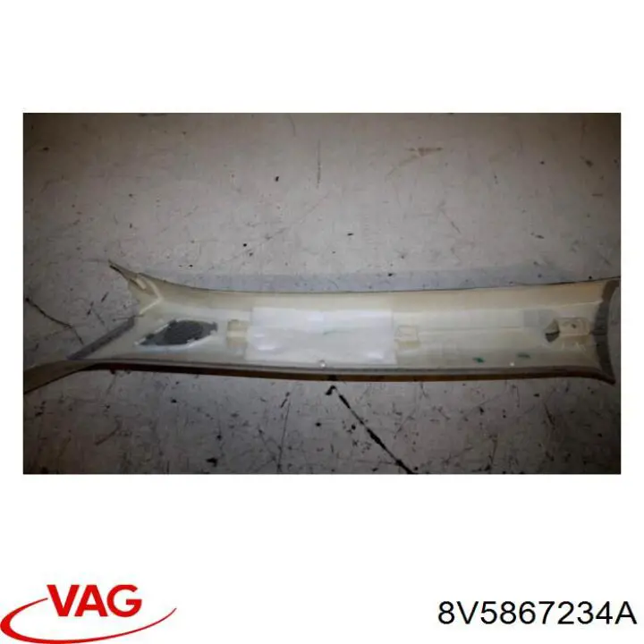 Купить 8V5867234A VAG Обшивка стойки кузова внутренняя передняя правая