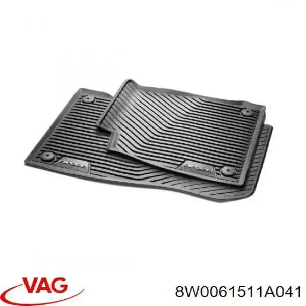 Купить 8W0061511A041 VAG Ковры салона