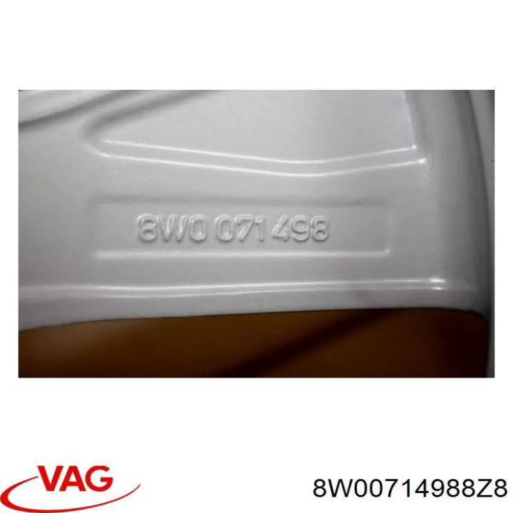 Диски VAG 8W00714988Z8 цена, от 698.18 USD