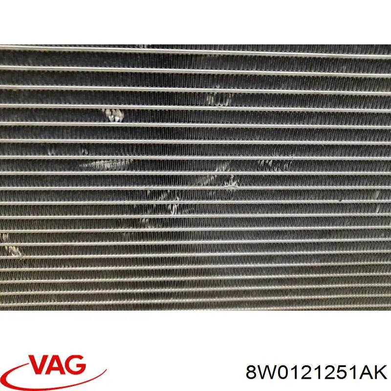 8W0121251AK VAG Radiador de esfriamento de motor