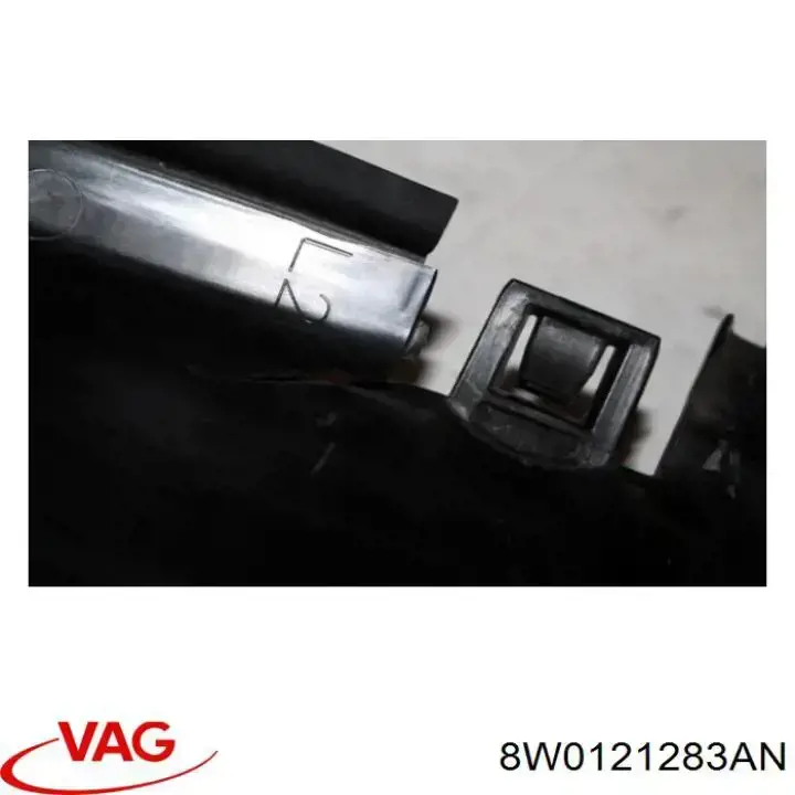 Воздуховод (дефлектор) радиатора левый VAG 8W0121283AN цена, от 24.26 USD
