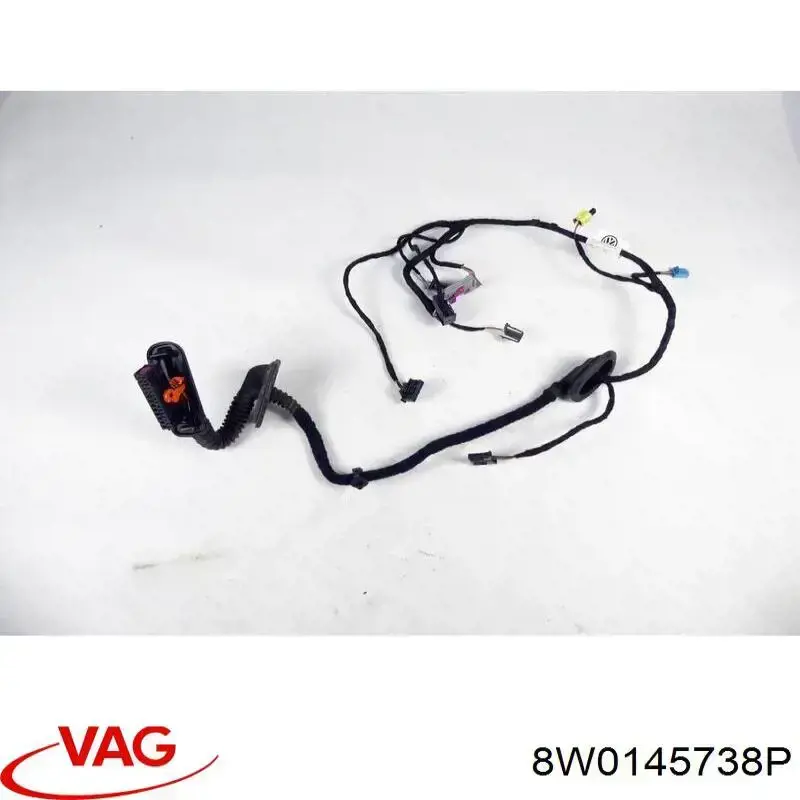 Шланг/патрубок интеркуллера VAG 8W0145738P цена, от 95.02 USD