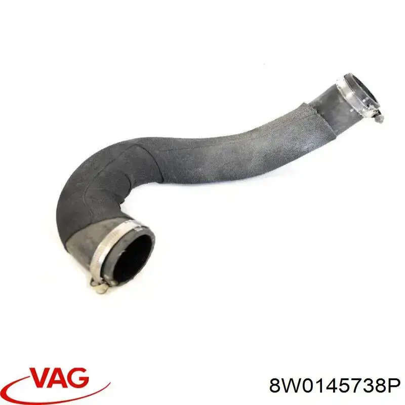 Патрубок интеркулера 8W0145738P VAG