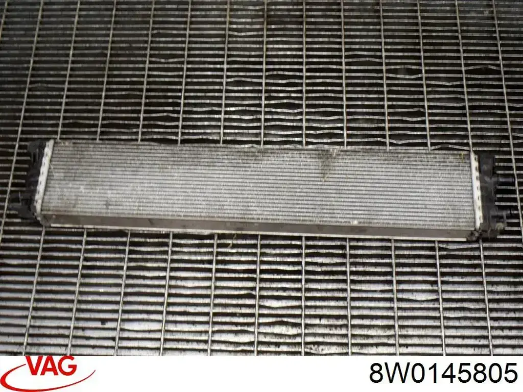 8W0145805 VAG radiador de intercooler
