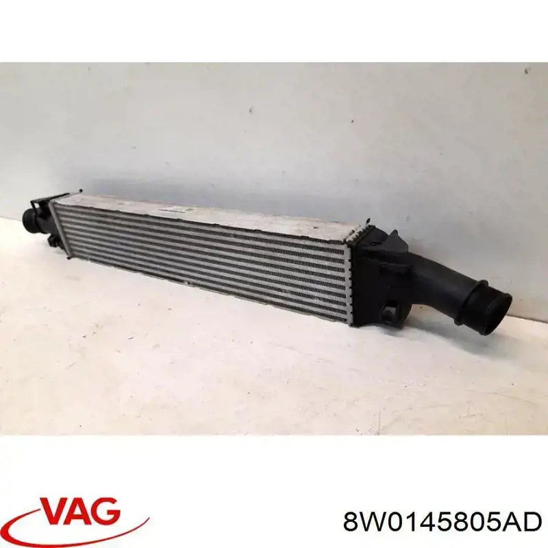 8W0145805AD VAG radiador de intercooler