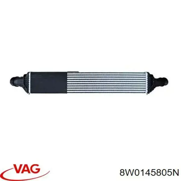 8W0145805N VAG radiador de intercooler