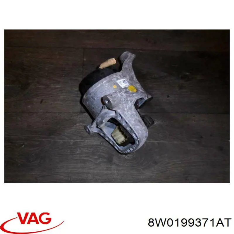 8W0199371AT VAG coxim (suporte esquerdo de motor)