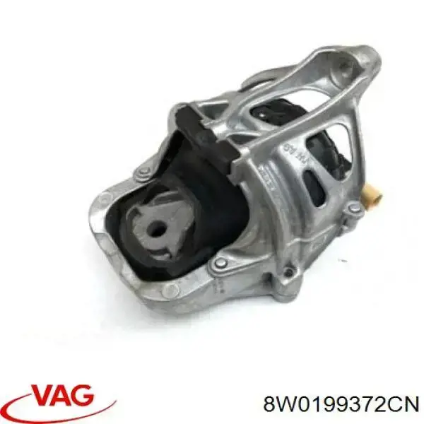 8W0199372CN VAG coxim (suporte direito de motor)