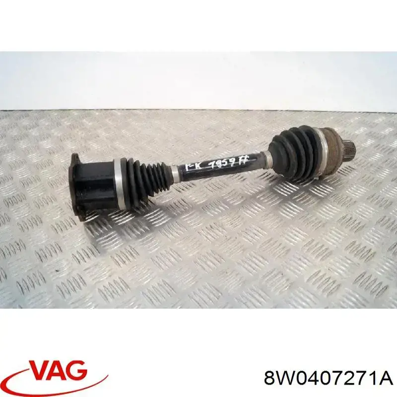 Полуось (привод) передняя Meyle 1004980791 цена, от 188.17 USD