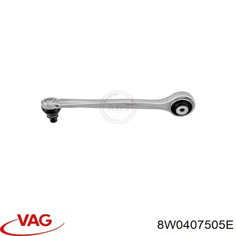 8W0407505E VAG braço oscilante superior esquerdo de suspensão dianteira