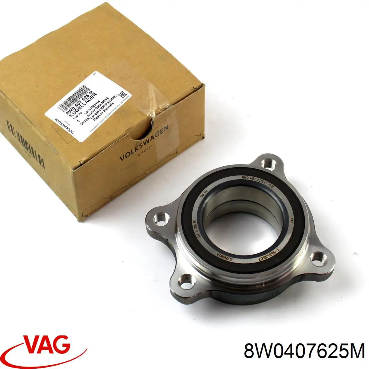 8W0407625M VAG rolamento de cubo dianteiro