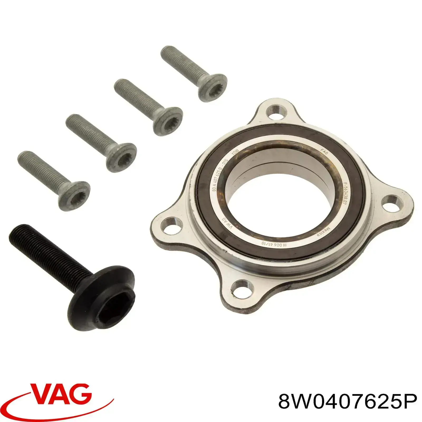 Комплект подшипника ступицы колеса VAG 8W0407625P цена, от 50.67 USD