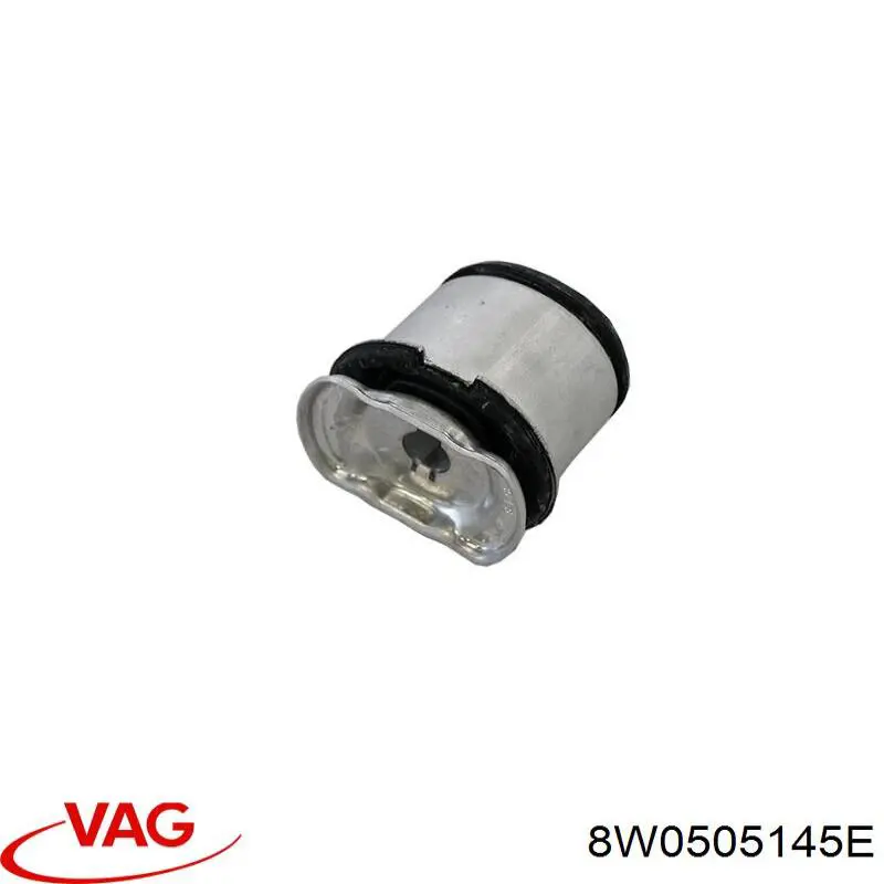 8W0505145D VAG bloco silencioso de viga traseira (de plataforma veicular)