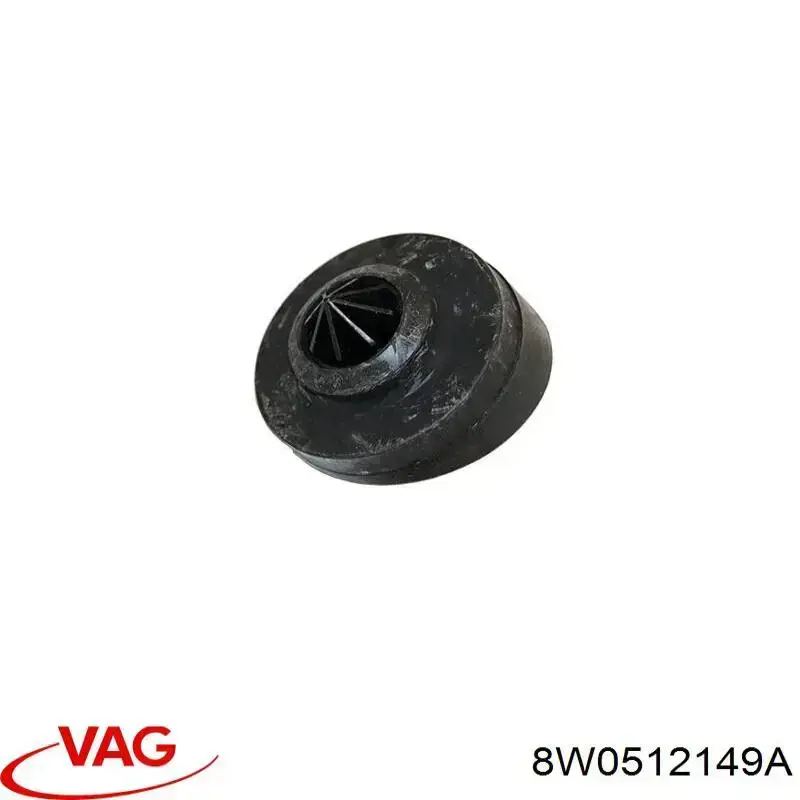 8W0512149A VAG проставка (резиновое кольцо пружины задней верхняя)