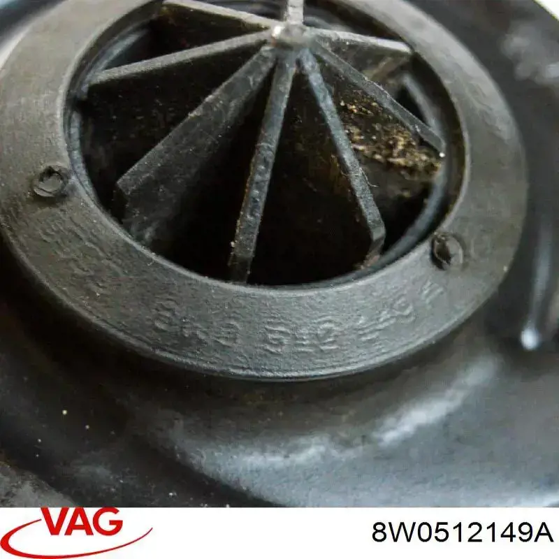 Проставка пружины задней верхняя VAG 8W0512149A