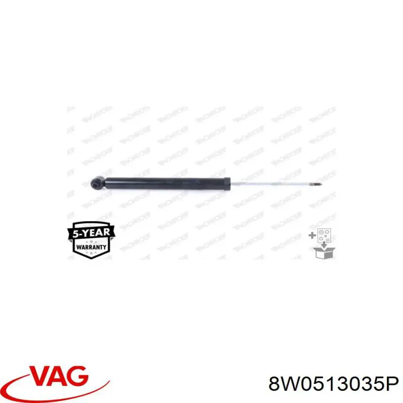 Амортизатор задний 814203 Hart